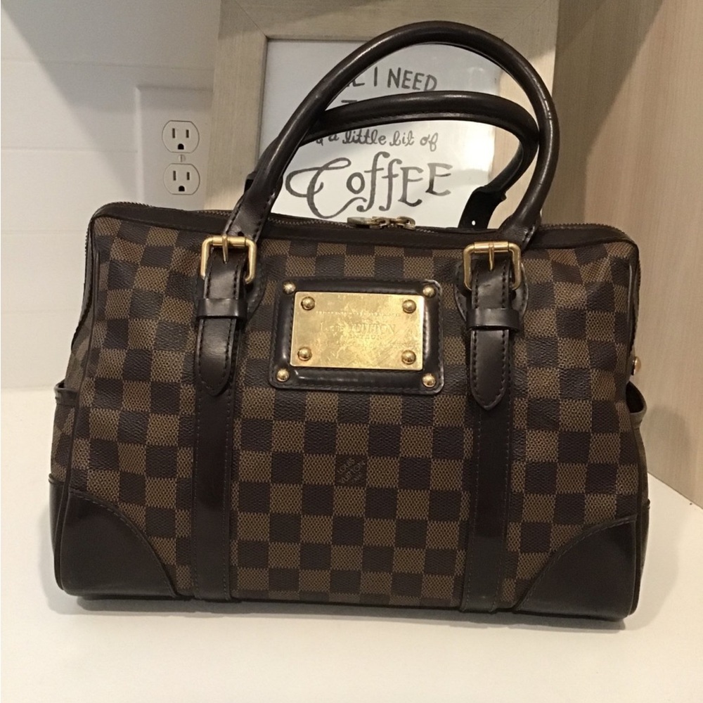 Louis Vuitton Daimer ebena Berkeley Speedy bag